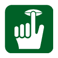 Icono médico: silencio