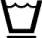 Pictograma textil vectorial: lavado a m�quina ciclo Permanent Press (sint�ticos / mezcla)