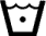 Pictograma textil vectorial: lavado a m�quina agua fr�a