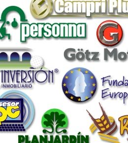 Diseño de logotipos que hemos realizado para nuestros clientes.