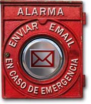 Alarma, enviar email en caso de emergencia