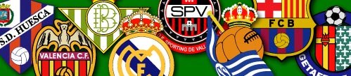 Artes vectoriales EPS de escudos de f�tbol de Espa�a, listos para que el impresor pueda usarlos.