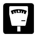 Pictograma vectorial área de parquímetros