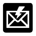 Pictograma vectorial telegramas