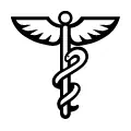 Símbolo vectorial de caduceo