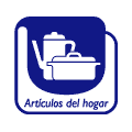 Pictograma vectorial Artículos del hogar