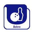 Pictograma vectorial Bolera - Bowling