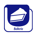 Pictograma vectorial Bollería