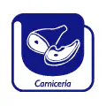 Pictograma vectorial carnicería