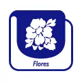 Pictograma vectorial flores