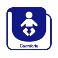 Pictograma vectorial guardería