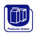 Pictograma vectorial productos lácteos