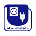 Pictograma vectorial material eléctrico