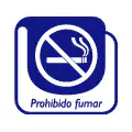 Pictograma vectorial No fumar