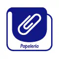 Pictograma vectorial papelería