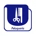 Pictograma vectorial peluquería