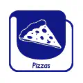 Pictograma vectorial pizzas