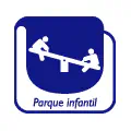 Pictograma vectorial Parque infantil