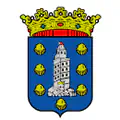 Arte vectorial del escudo de A Coruña.