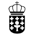 Escudo de Galicia vectorial.