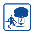 Pictograma vectorizado de Camino con interpretación
