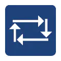 Pictograma vectorial indicador de sistema. Gráfico técnico de panel central.