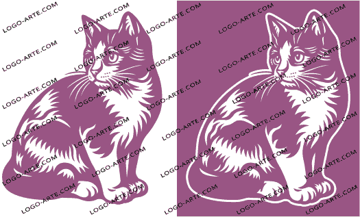 Imágenes vectoriales de gato común europeo disponibles para descargar.