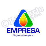 Pictograma vectorial Logo gas, abstracto, energía, industria.