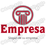 Logo columna, decoración, reformas, construcción.