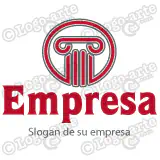 Logo columna, decoración, reformas, construcción.