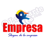 Logotipo stands, eventos, publicidad, deportes, comercio.