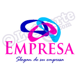 Logo abstracto, femenino, decoración, juegos.