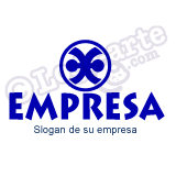 Logotipo abstracto, industria, medicina, fabricación, solidez, fuerza.