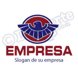 Logotipo seguridad, transporte, mensajería, organización.