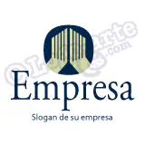 Logo bienes inmuebles, inmobiliaria, construcción.