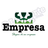 Logo industria, ingeniería, mecánica, fabricación, metalmecánica.