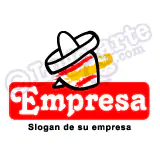Logo comida, mexicano, catering, cocina mexicana, picante, turismo, siesta.