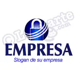 Logo candado, ingeniería, cerrajería, seguridad, industria.