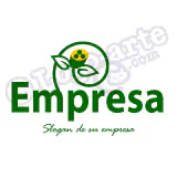 Logo enchufe flor, energía ecológica, ecología, servicios ecológicos.