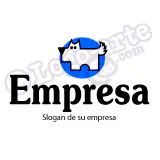 Logo perro, mascotas, veterinaria, comercio, servicios.