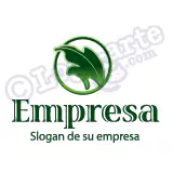 Logo hoja, ecología, naturaleza, medio ambiente.