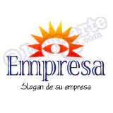 Logo sol, ojo, óptica, inmobiliaria, construcción, eventos, organización, vida.