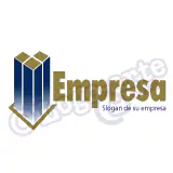 Pictograma vectorial Logotipo bienes inmuebles, inmobiliaria, construcción, servicios.