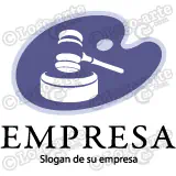 Pictograma vectorial Logo para galerías de arte, subastas y venta de arte.