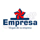 Logo molino, aspas, movimiento, energía, negocios.