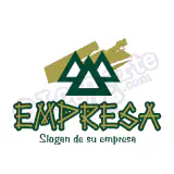 Logo diversión, naturaleza, campo, viajes, viviendas rústicas, inmuebles, turismo..