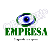 Logotipo investigación, óptica, salud, ciencias, informática.