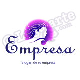 Logo belleza, peluquería, moda, salud, compras, confort.