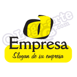 Logo abstracto decoración, muebles, compras, servicios, negocios.