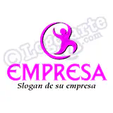 Logo Salud, gimnasia, fitness, mujer, social, belleza, organizaciones.